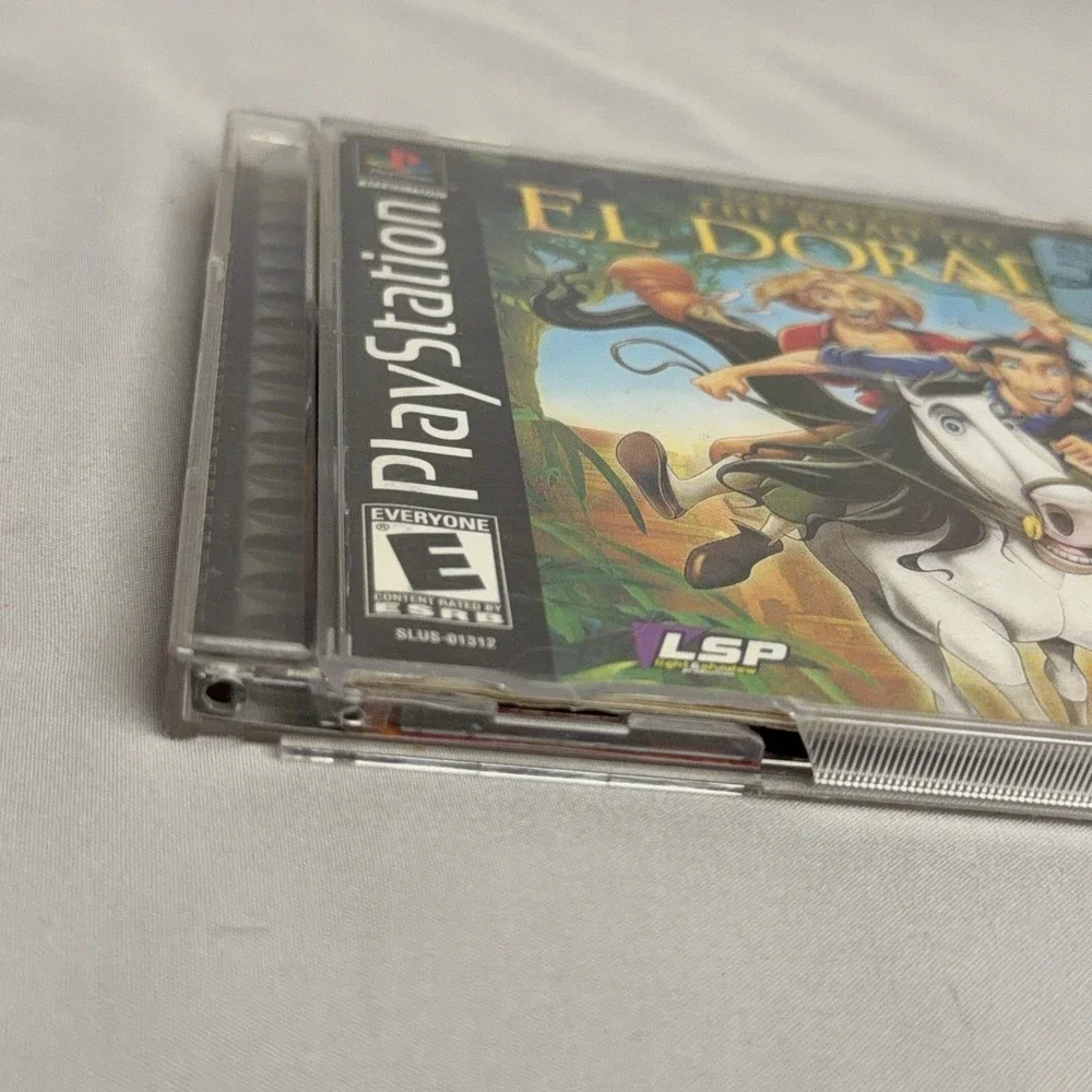 PS1 Gold and Glory The Road to El Dorado PlayStation Complete CIB Tested Fair